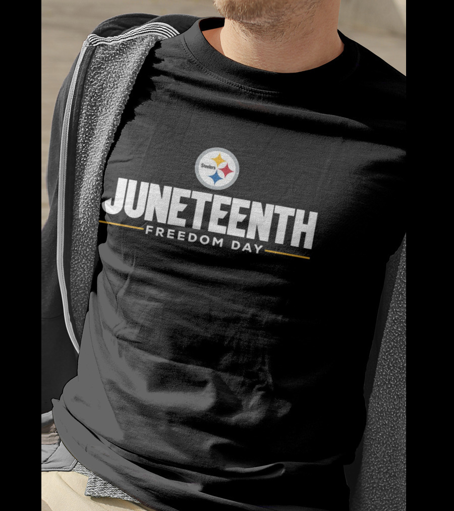 Pittsburgh Steelers Juneteenth Freedom Day T-Shirt