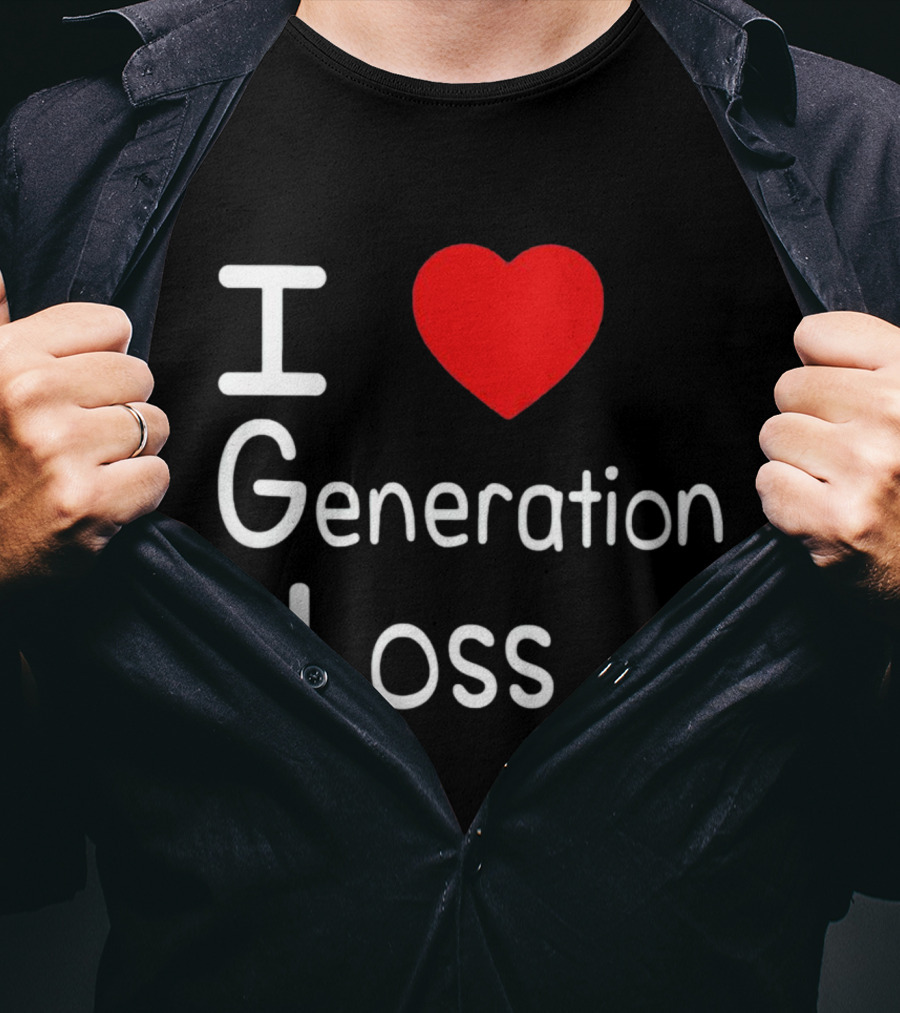 I Heart Generation Loss T-Shirt