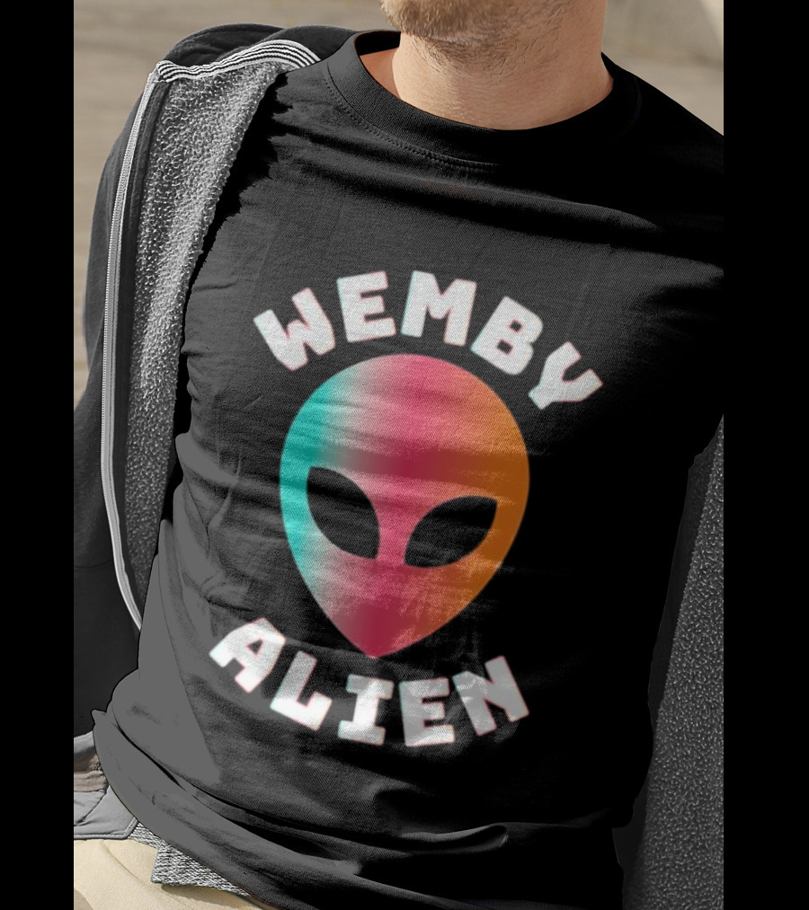 Wemby Alien Victor Wembanyama Iconic Extraterrestrial T-Shirt