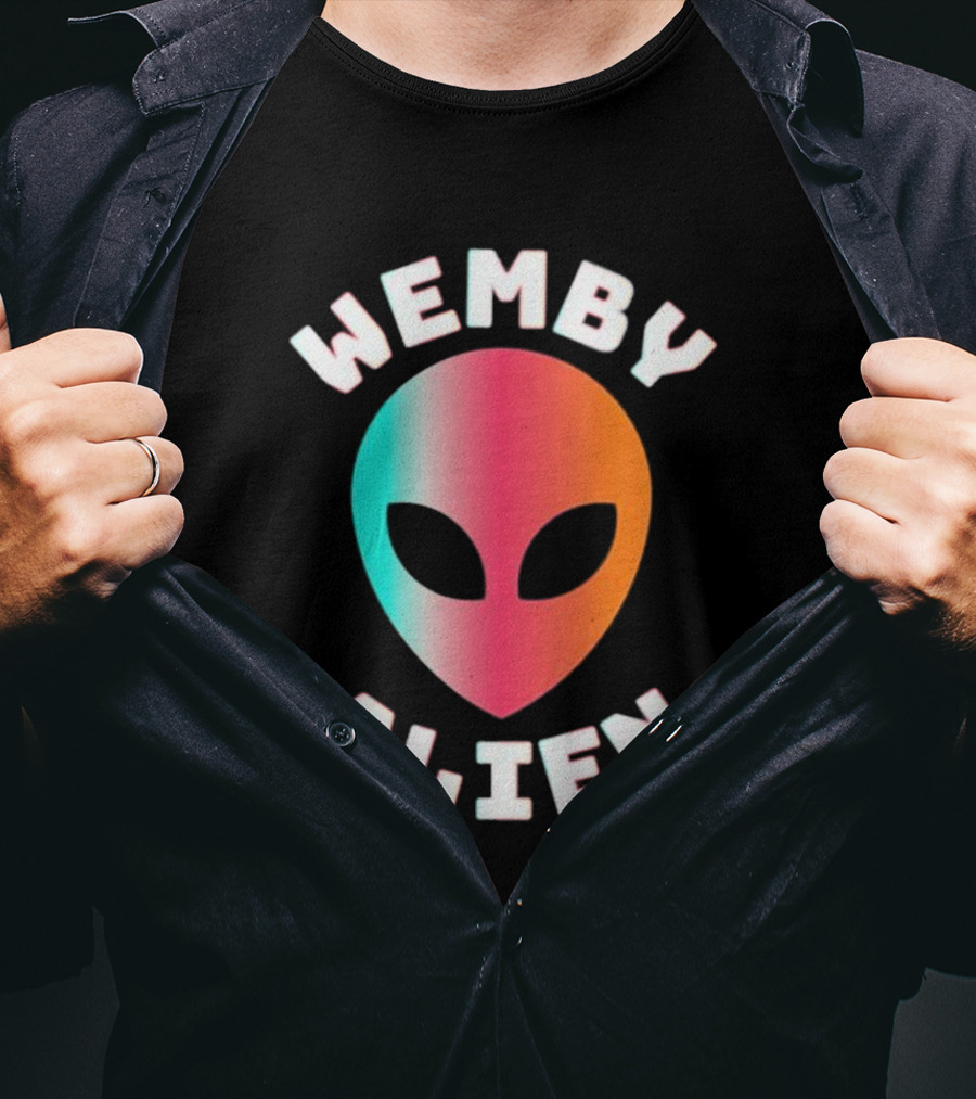 Wemby Alien Victor Wembanyama Iconic Extraterrestrial T-Shirt