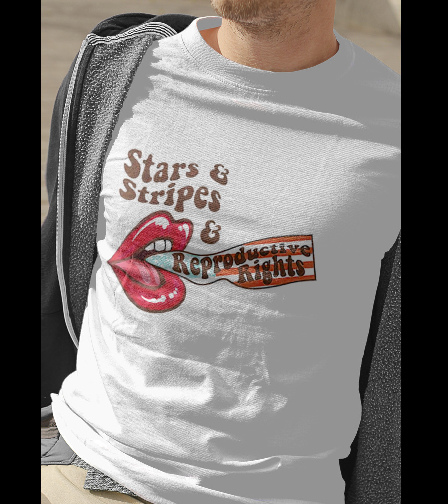 Stars Stripes And Reproductive Rights American Voices T-Shirt