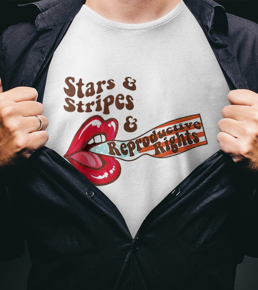 Stars Stripes And Reproductive Rights American Voices T-Shirt