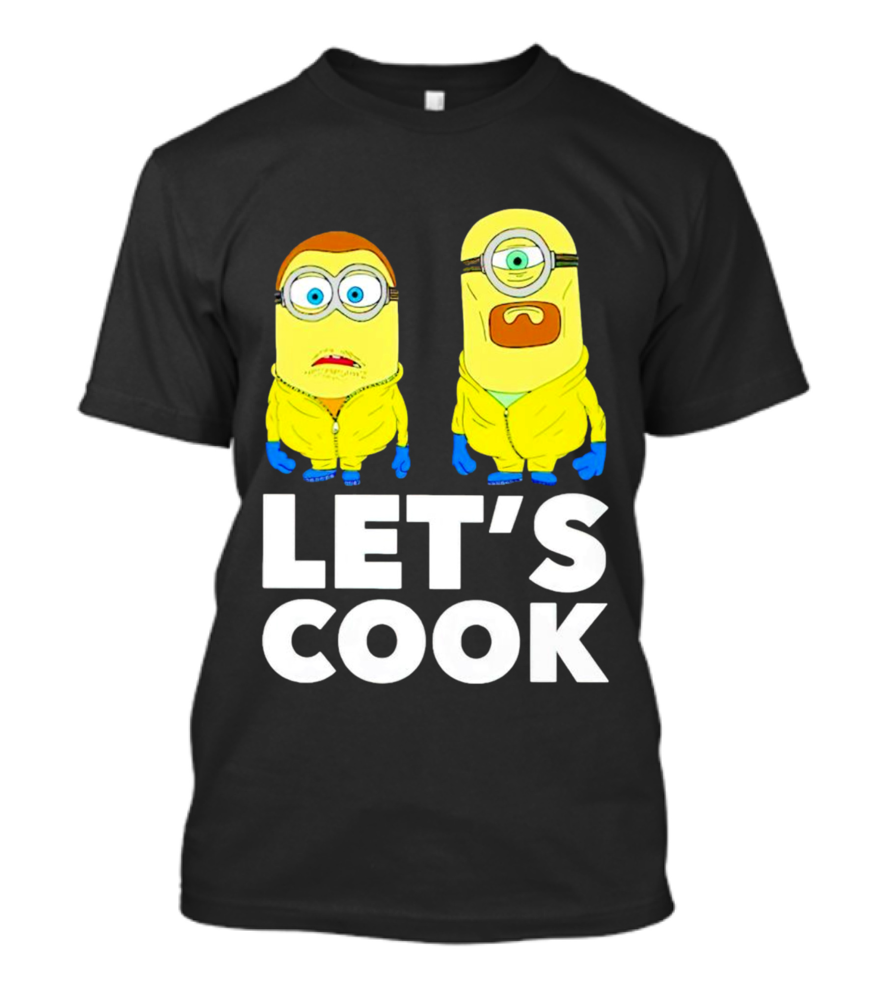 Minions Let's Cook Breaking Bad Crossover T-Shirt