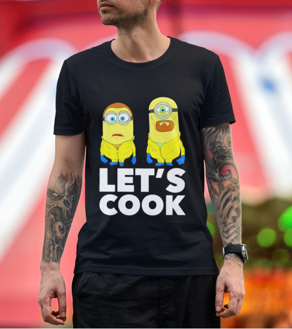 Premium T-Shirt: Minions Let's Cook Breaking Bad Crossover T-Shirt Minions Let's Cook Breaking Bad Crossover T-Shirt