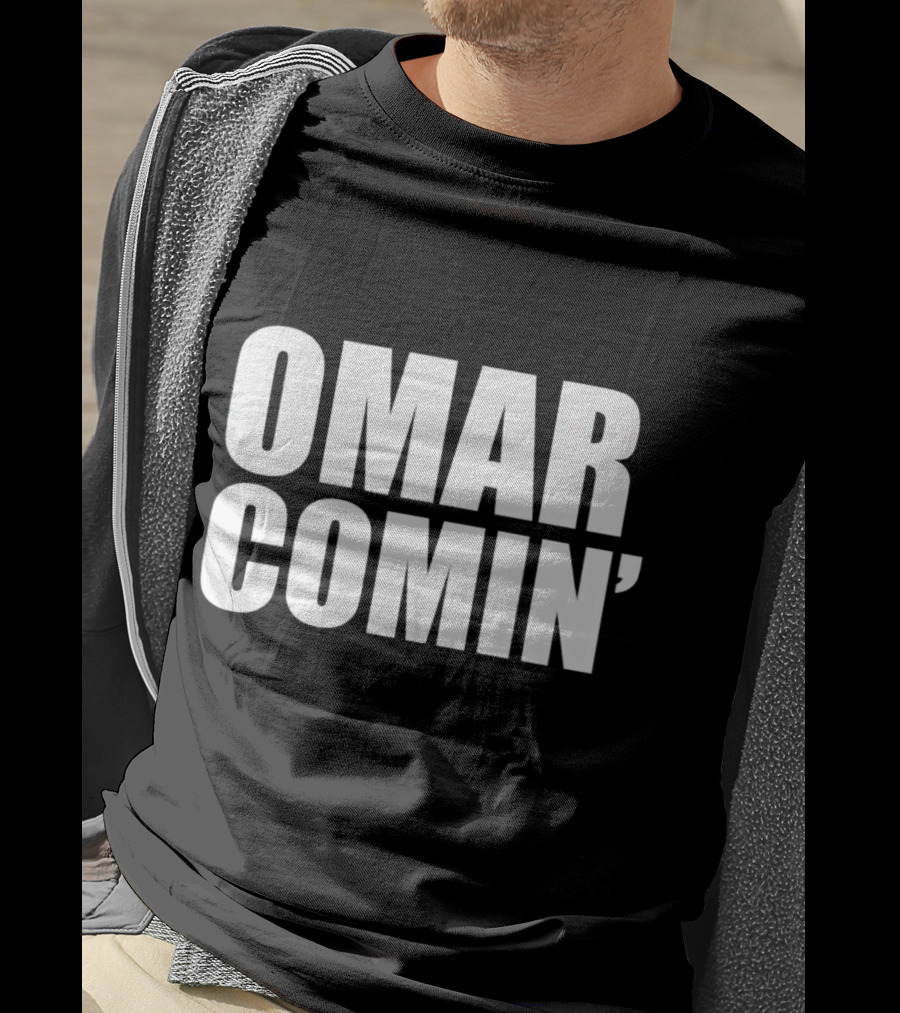 Omar Comin’ The Wire Iconic Catchphrase T-Shirt