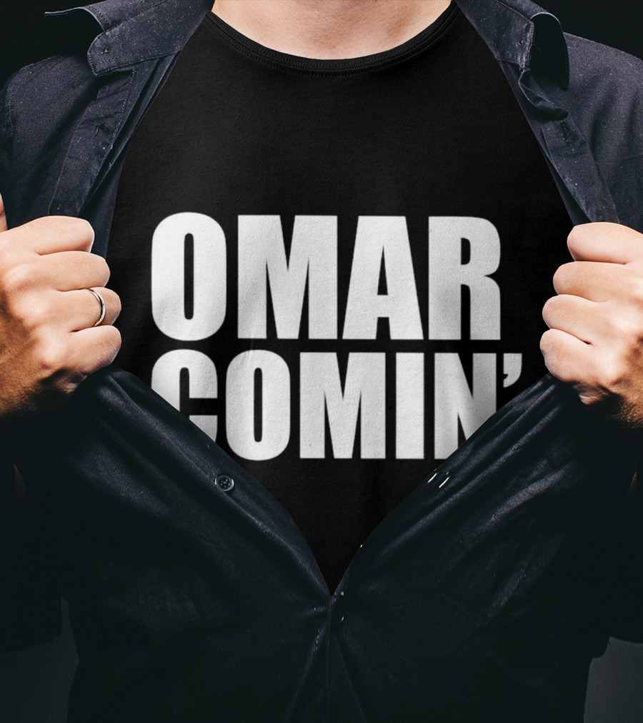 Omar Comin’ The Wire Iconic Catchphrase T-Shirt