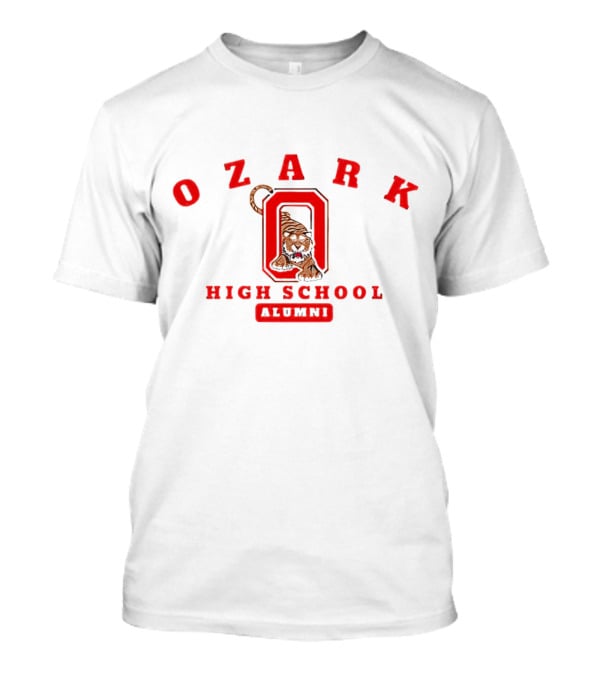 Ozark High School Alumni Lion Emblem T-Shirt