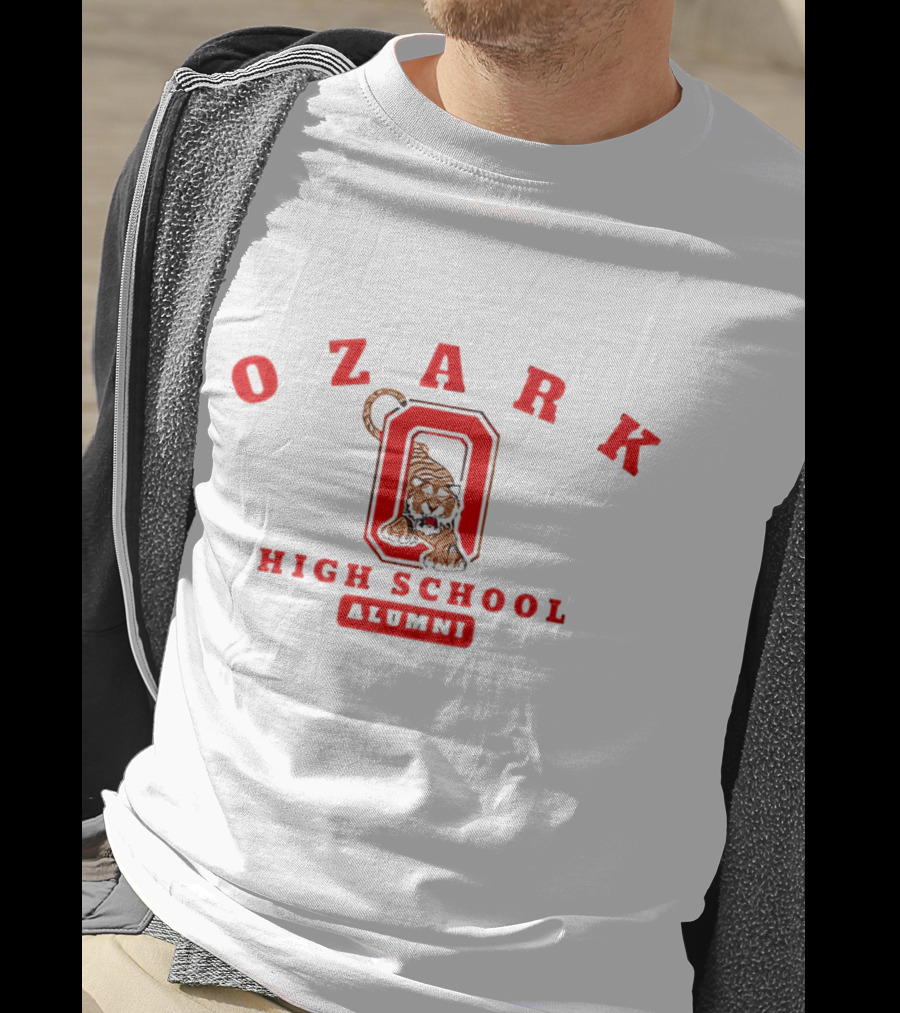 Ozark High School Alumni Lion Emblem T-Shirt