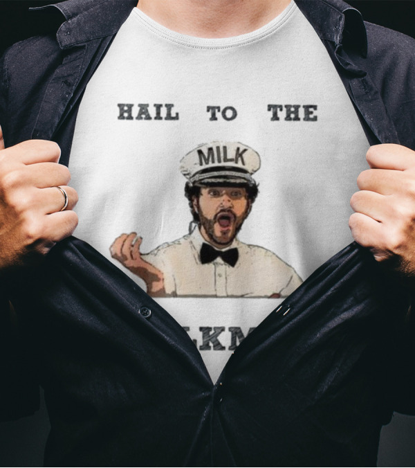 Hail To The Milkman Jake And Amir Milkman Iconic Comedy Sketch T-Shirt