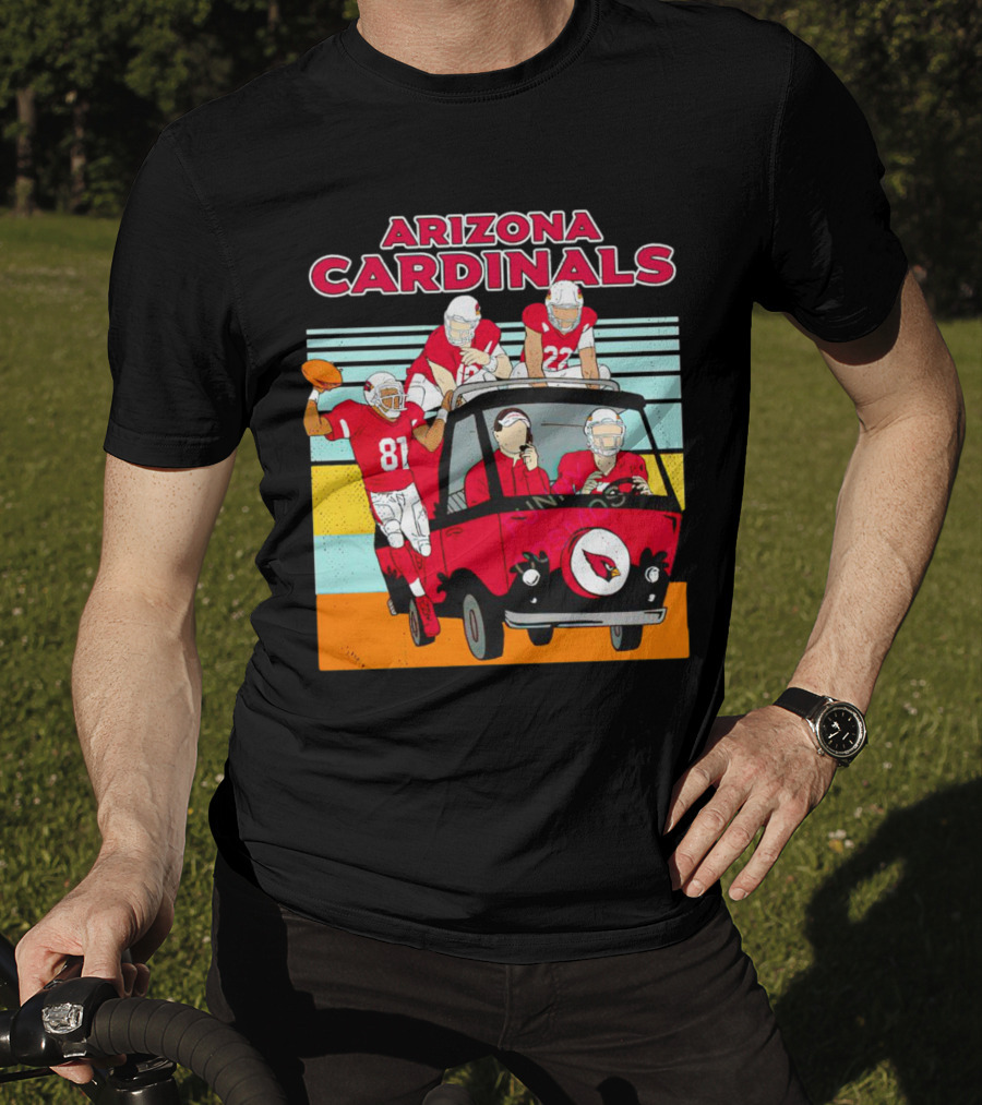 Arizona Cardinals Vintage Football Friends T-Shirt