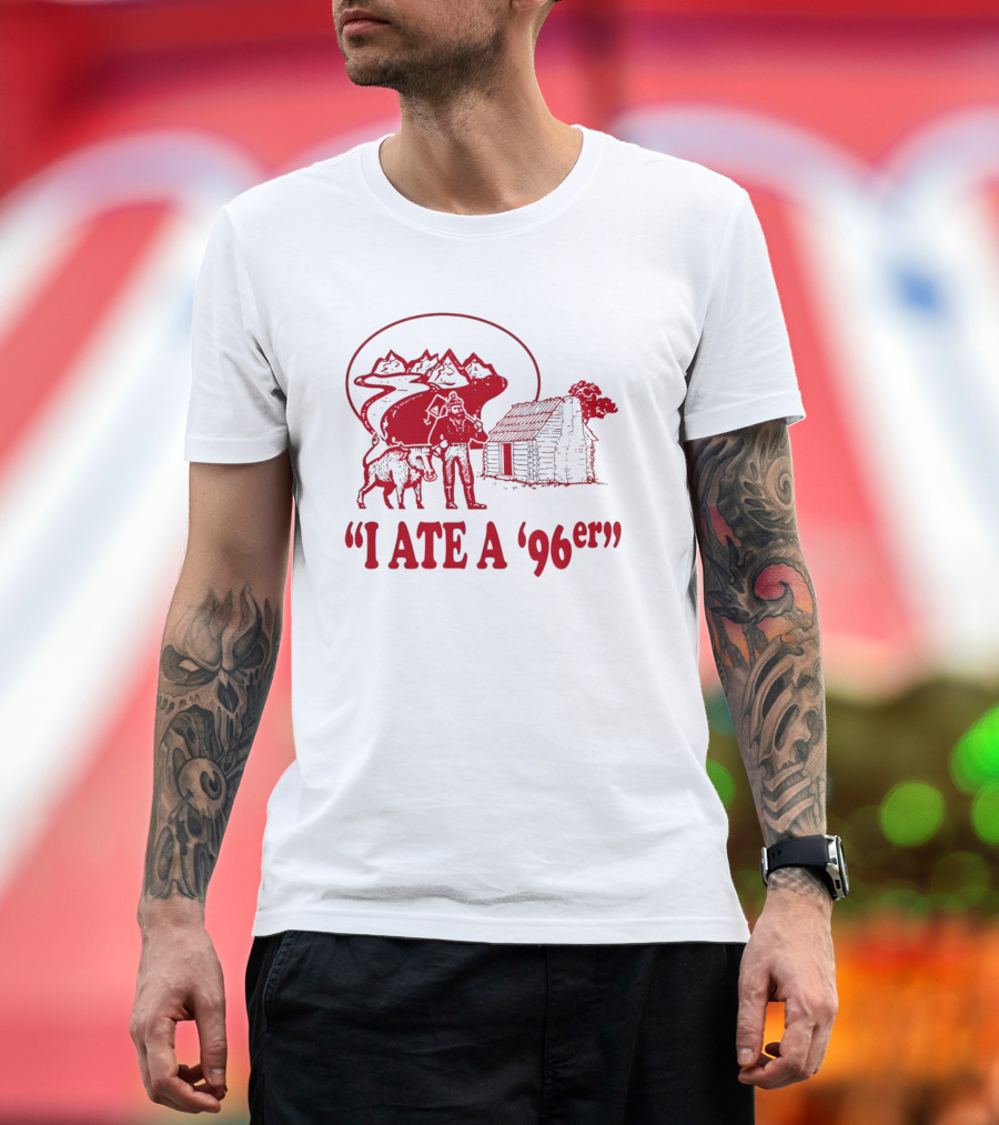 I Ate a 96er John Candy Great Outdoors Cabin Bear Mountains T-Shirt