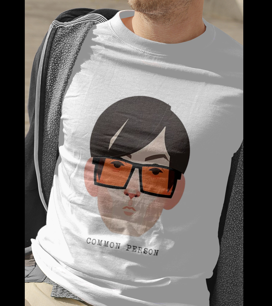 Common Person Sunglasses Face T-Shirt