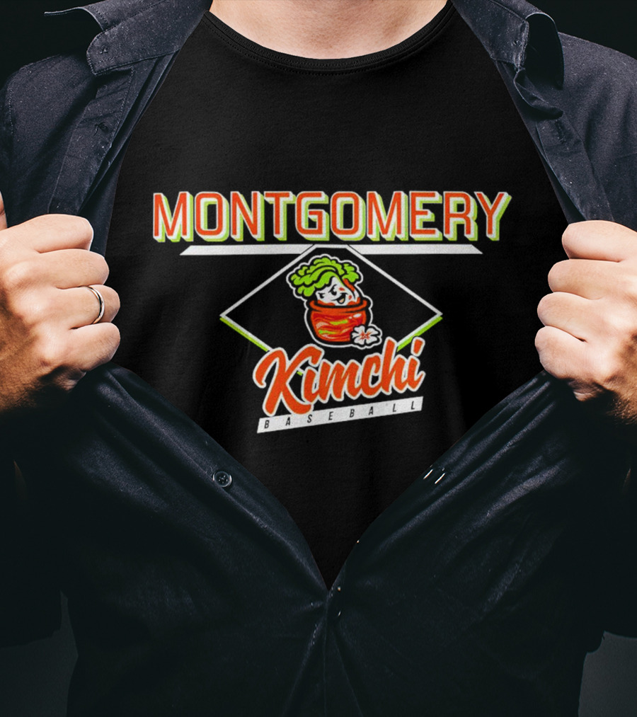 Montgomery Kimchi Baseball Drifit T-Shirt
