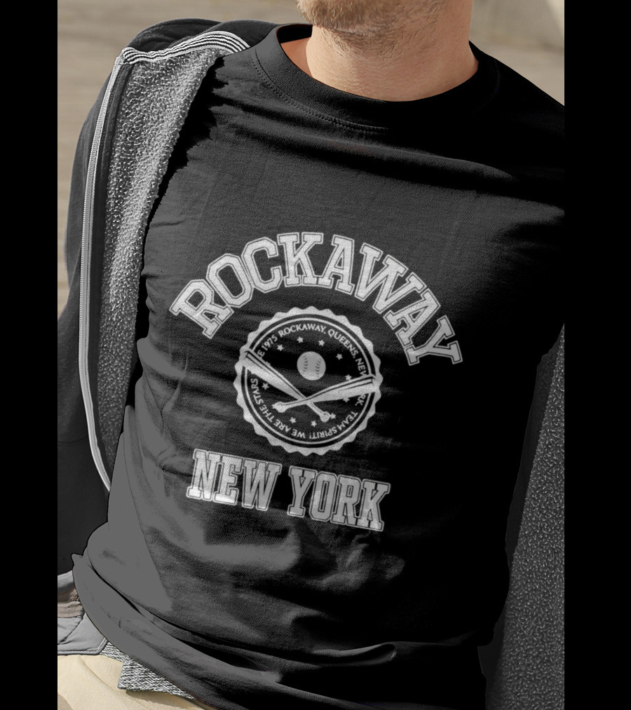 Rockaway New York Baseball Spirit 1975 Queens NY T-Shirt