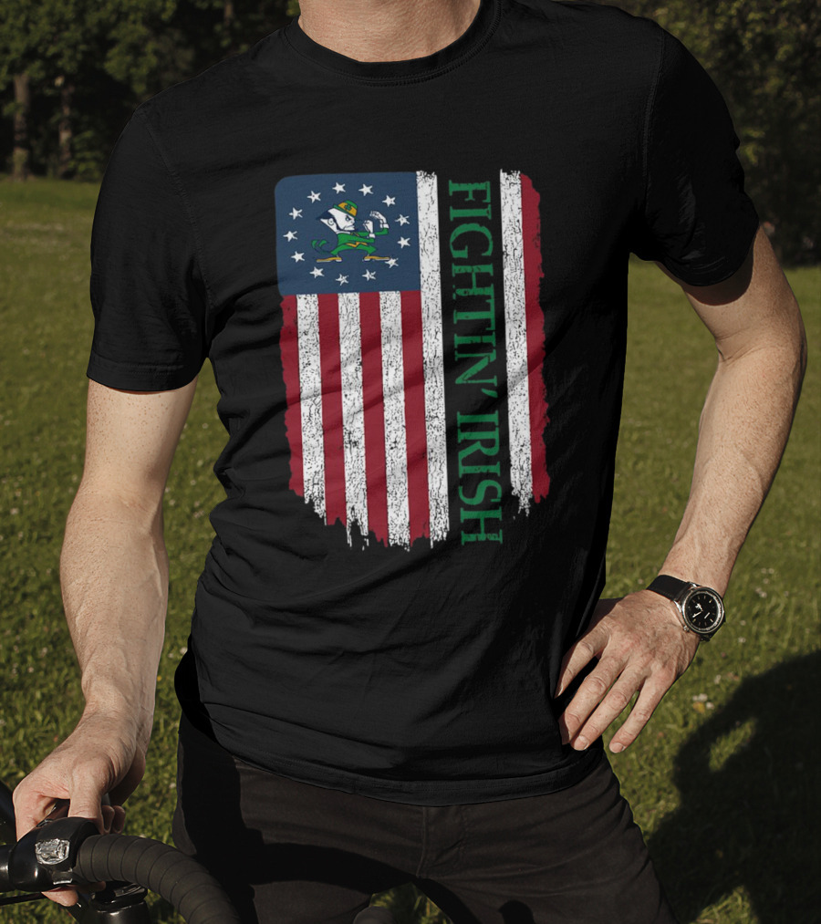Fightin’ Irish Betsy Ross Flag T-Shirt