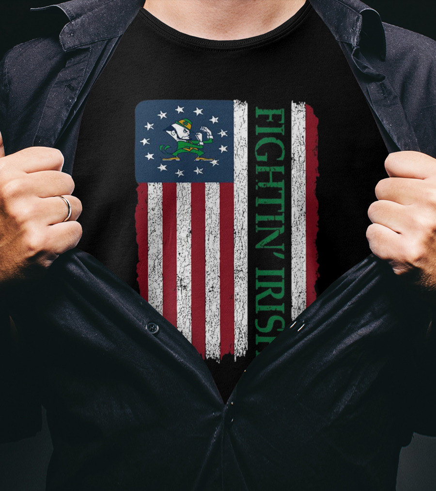 Fightin’ Irish Betsy Ross Flag T-Shirt