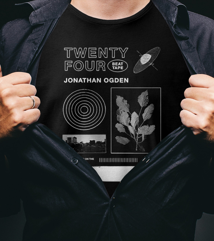 Twenty Four Beat Tape Jonathan Ogden 24 Tracks Based On The 24 Hours In A Day T-Shirt
