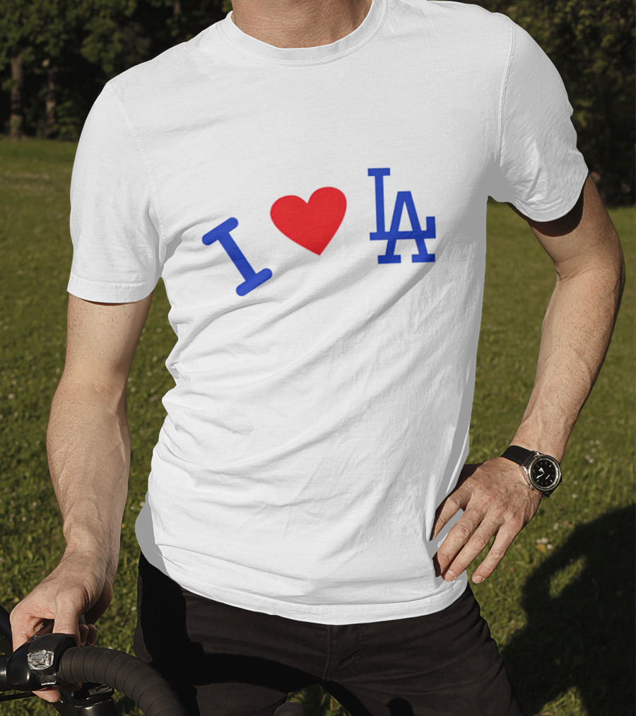 Madhappy I Love LA Los Angeles Dodgers T-Shirt