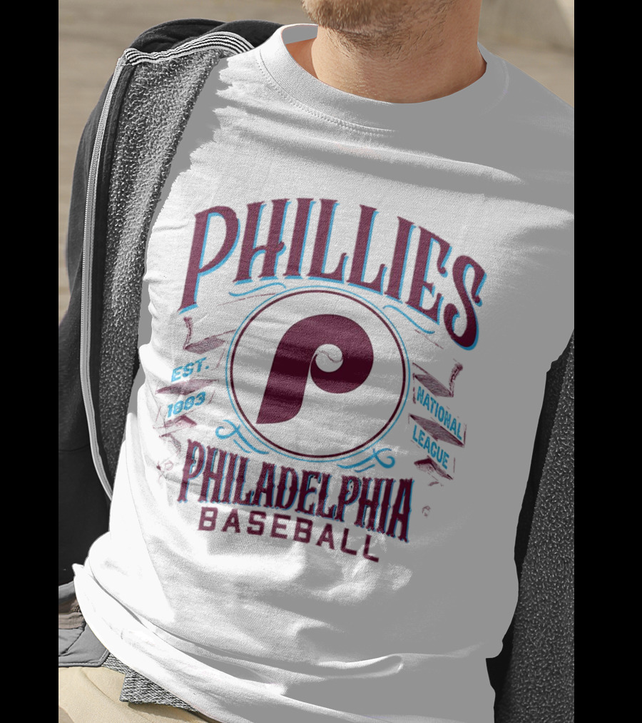Phillies Philadelphia Baseball National League Est 1883 T-Shirt