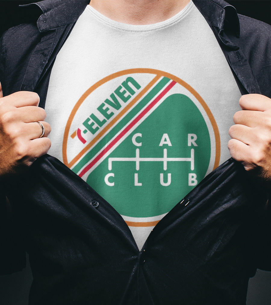 7-Eleven Car Club Gear Shift T-Shirt