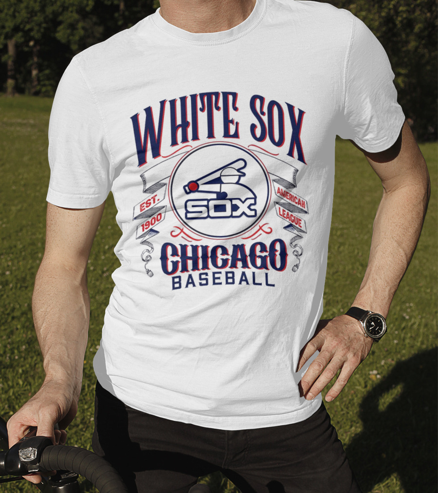 Chicago White Sox Est 1900 American League Baseball T-Shirt