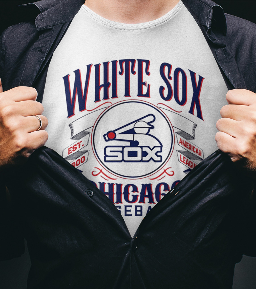 Chicago White Sox Est 1900 American League Baseball T-Shirt