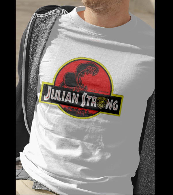 Julian Strong Fundraiser Unleash The Power Of Love Dinosaur Rescue Project 143 T-Shirt