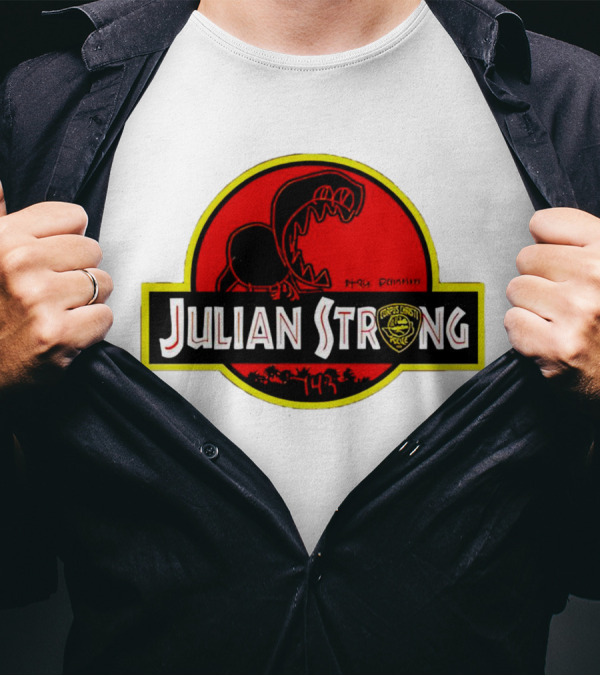 Julian Strong Fundraiser Unleash The Power Of Love Dinosaur Rescue Project 143 T-Shirt
