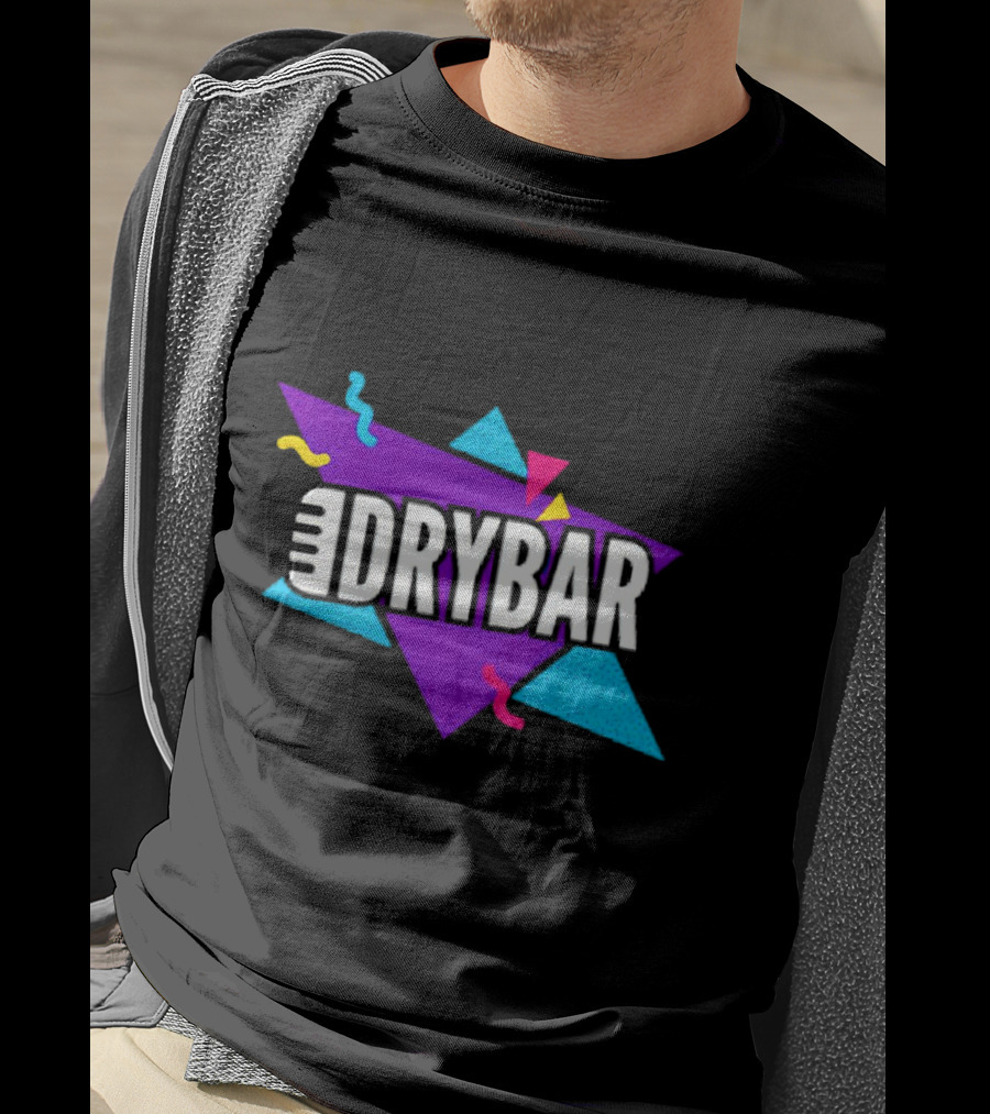 Dry Bar Retro Triangle Comedy T-Shirt