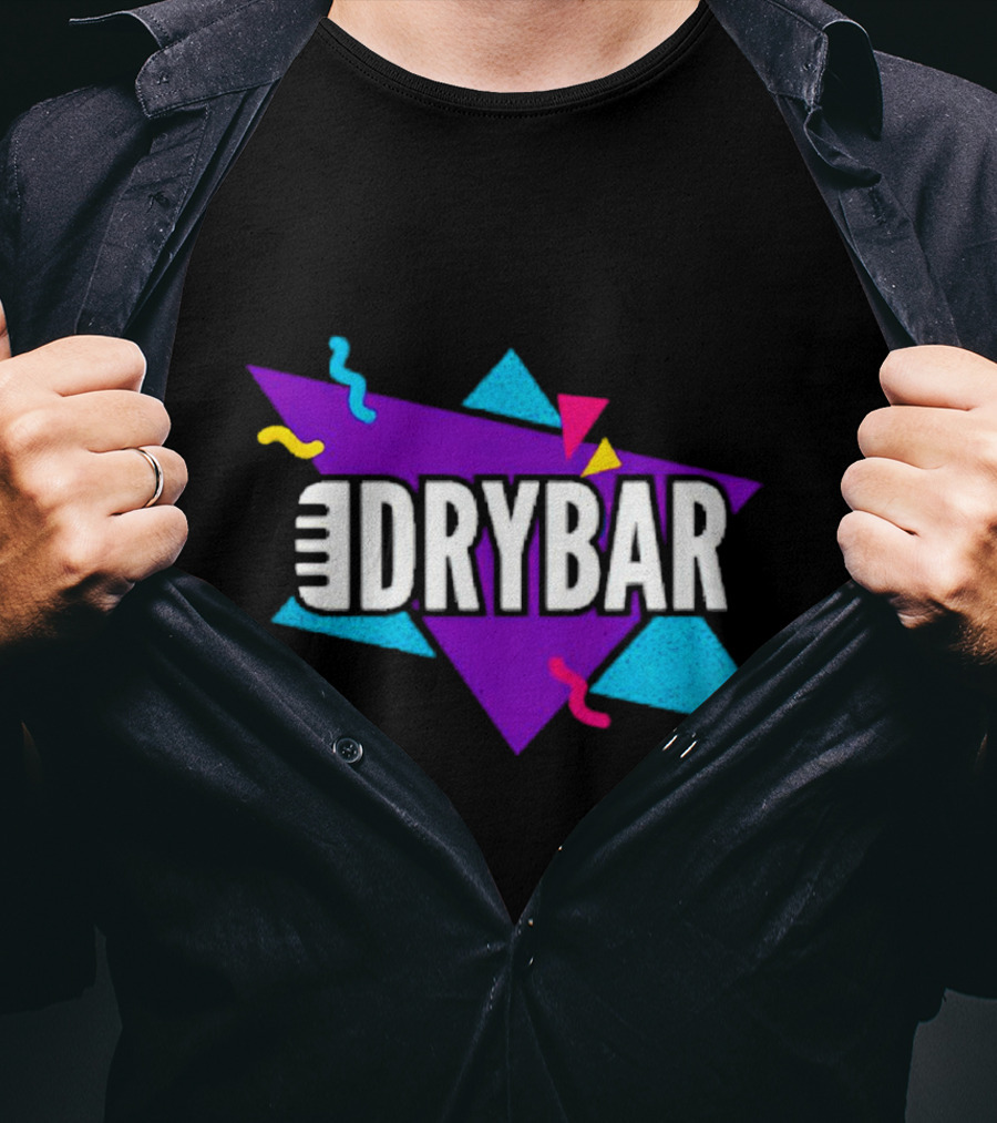 Dry Bar Retro Triangle Comedy T-Shirt