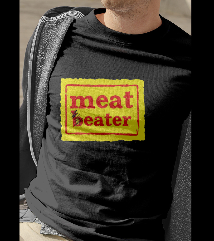 Meat Beater Yellow Label Icon T-Shirt