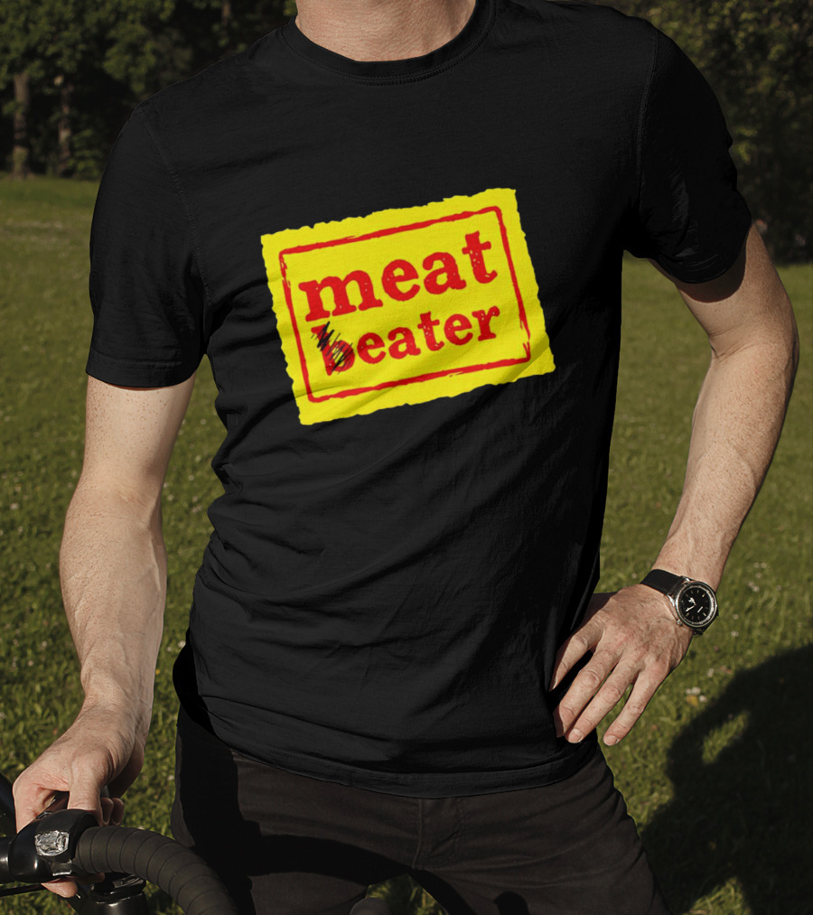 Meat Beater Yellow Label Icon T-Shirt