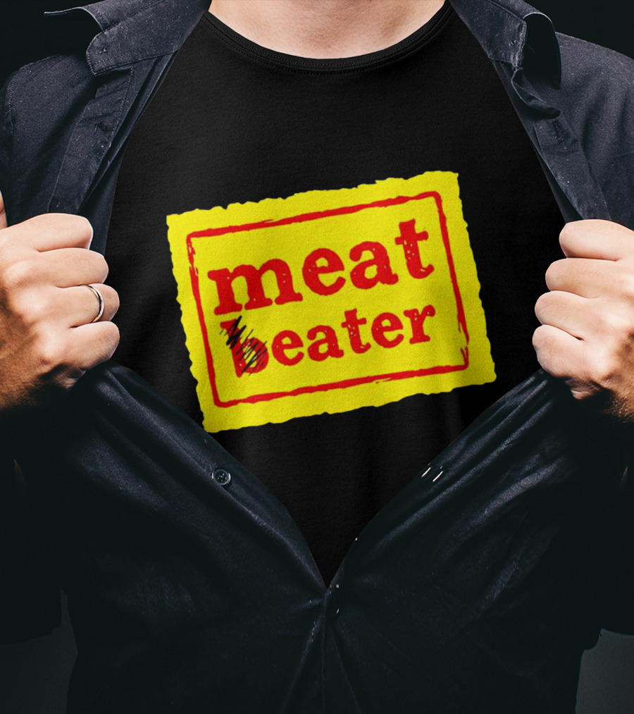 Meat Beater Yellow Label Icon T-Shirt