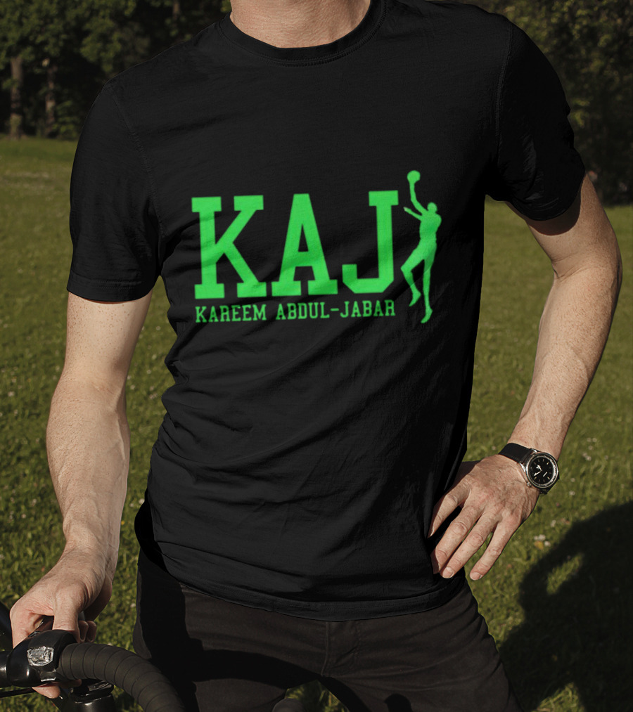 Kareem Abdul-Jabbar KAJ Jump Shot Legend T-Shirt