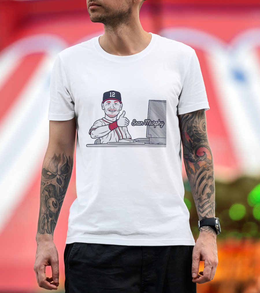 Sean Murphy Thumbs Up Baseball Player Number 12 T-Shirt