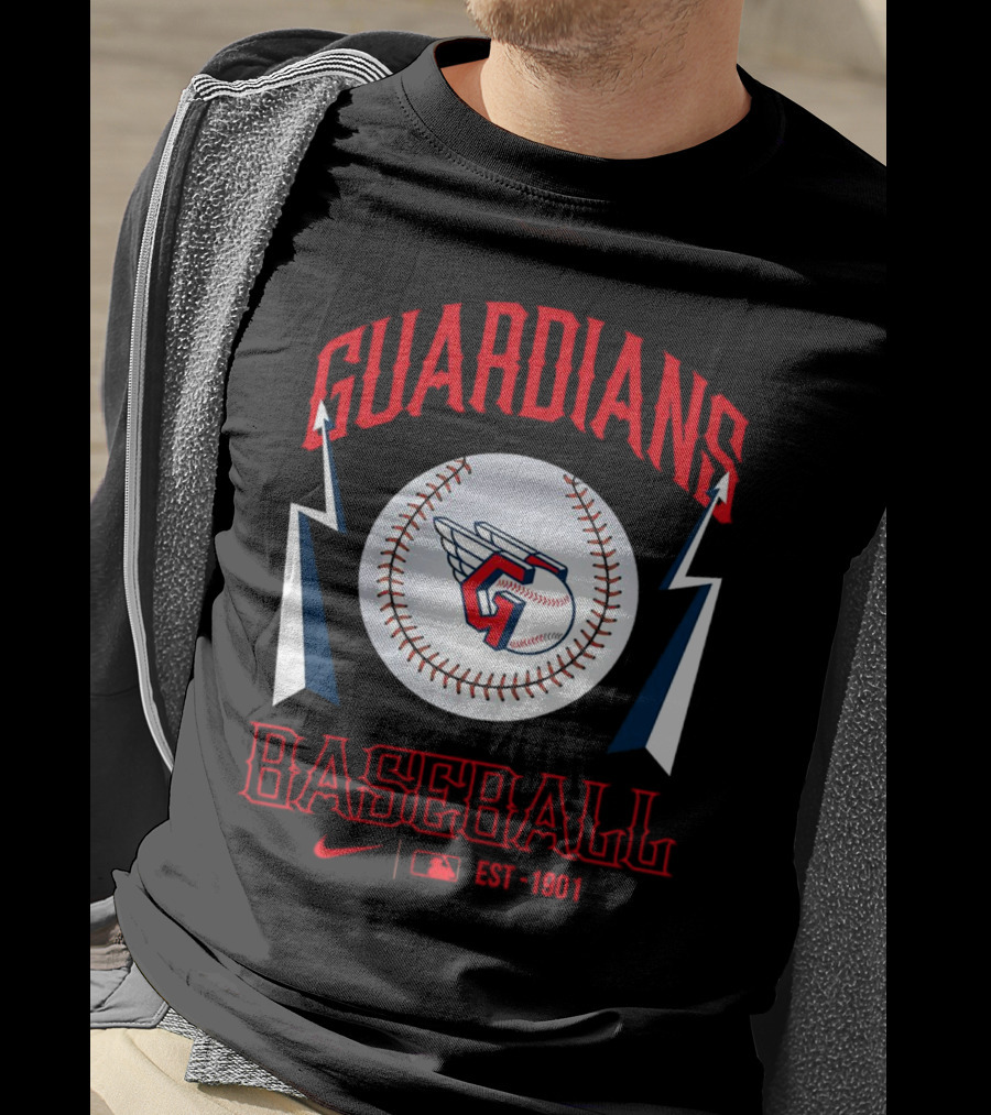 Guardians Baseball MLB EST 1901 T-Shirt