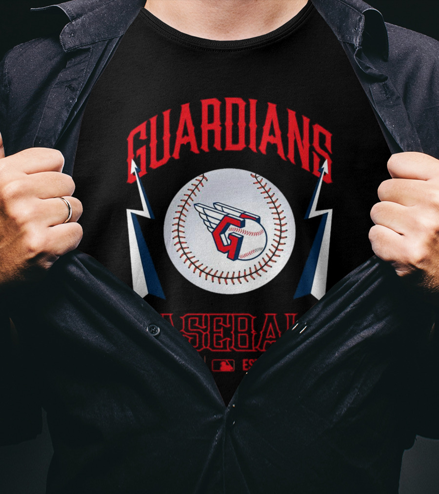 Guardians Baseball MLB EST 1901 T-Shirt