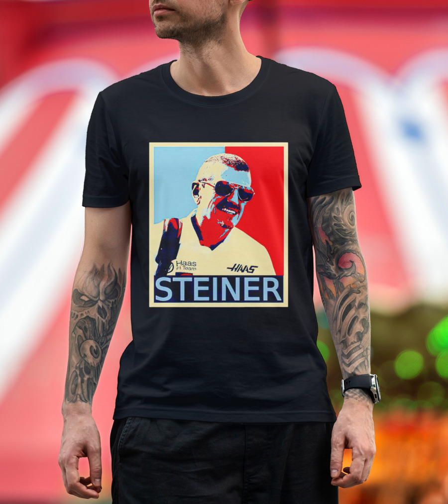 Haas F1 Team Gunther Steiner T-Shirt
