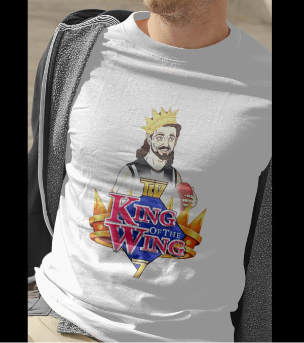 Josh Daicos King Of The Wing 7 TCD Football King T-Shirt