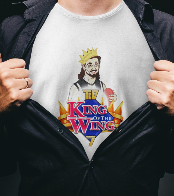 Josh Daicos King Of The Wing 7 TCD Football King T-Shirt