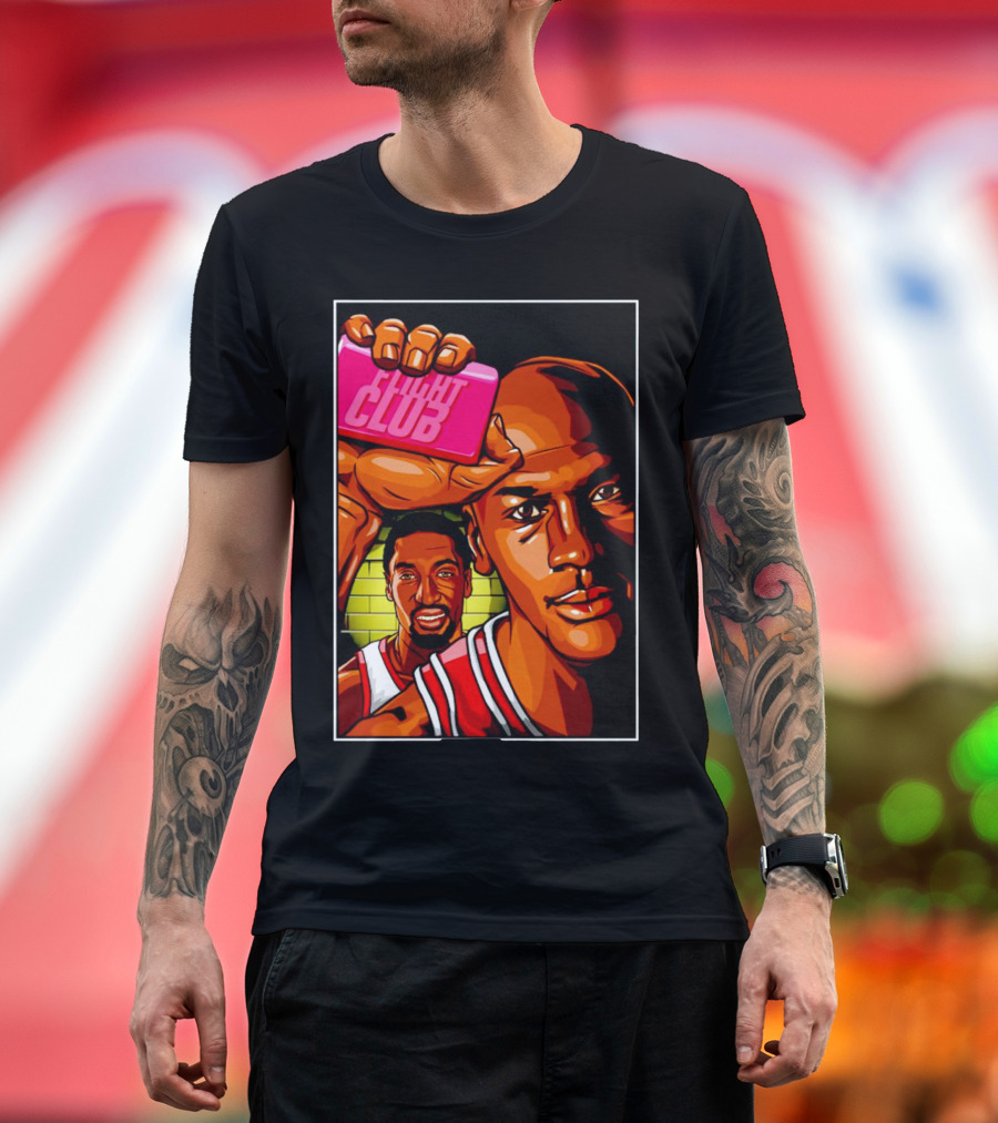 Flight Club Kobe Bryant Michael Jordan Basketball Legends T-Shirt