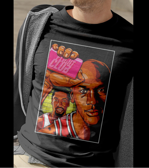 Flight Club Kobe Bryant Michael Jordan Basketball Legends T-Shirt