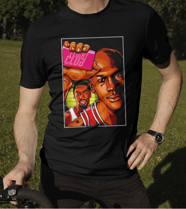 Flight Club Kobe Bryant Michael Jordan Basketball Legends T-Shirt
