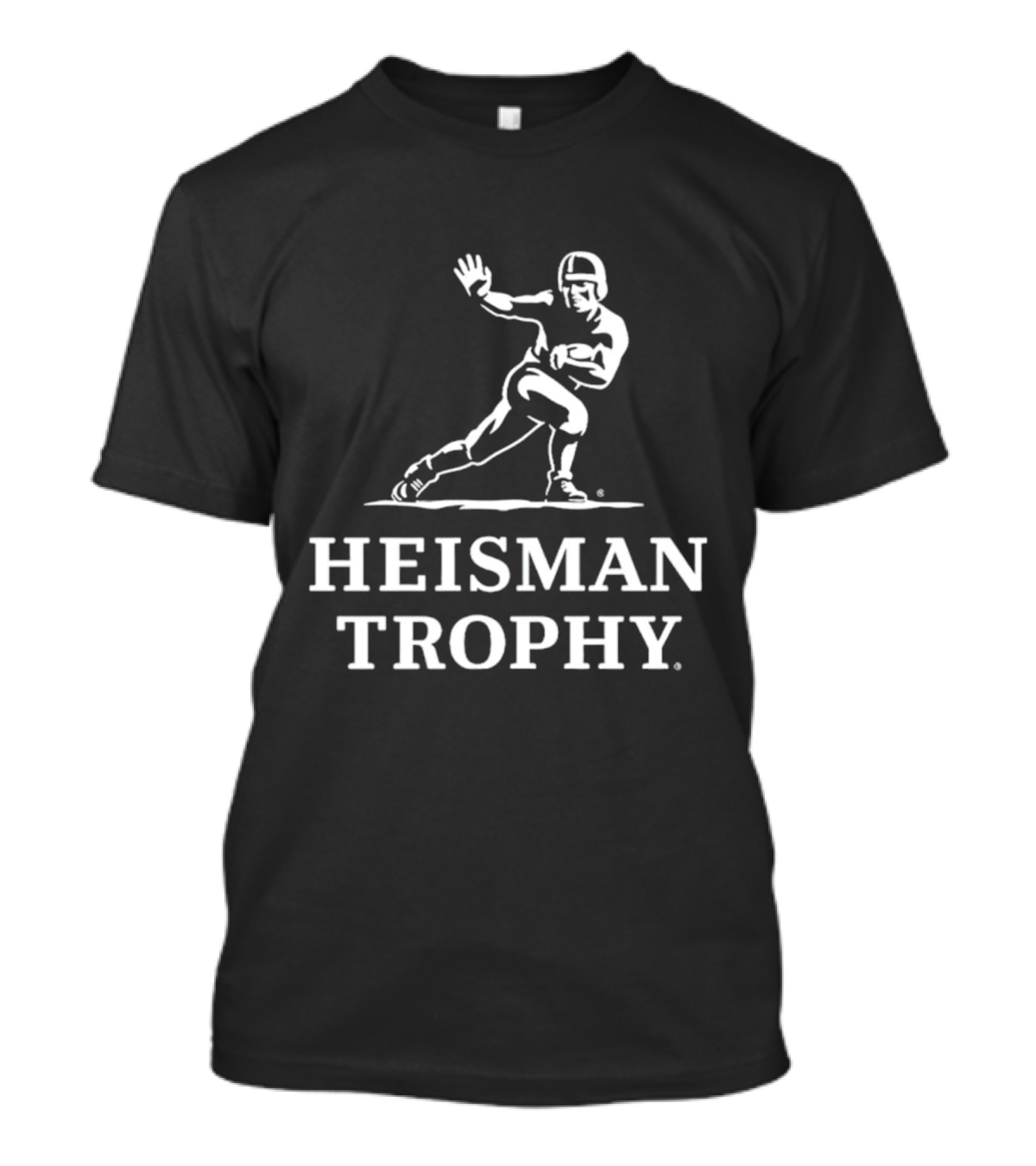 Heisman Trophy Football Player Logo Athletic Award T-Shirt
