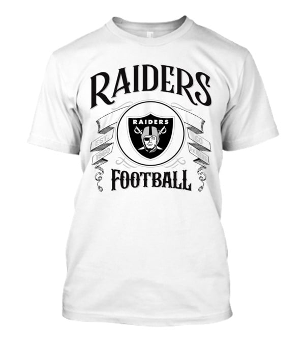 Raiders Football Est 1960 Go Raiders NFL T-Shirt