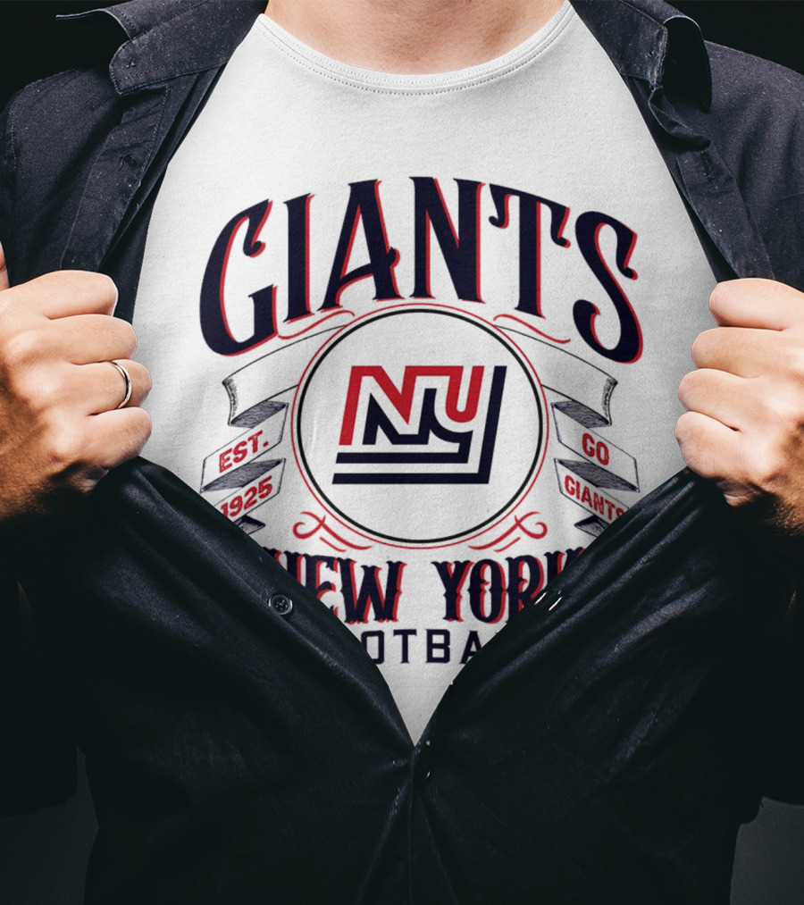 New York Giants NFL Football Est 1925 NY Giants T-Shirt