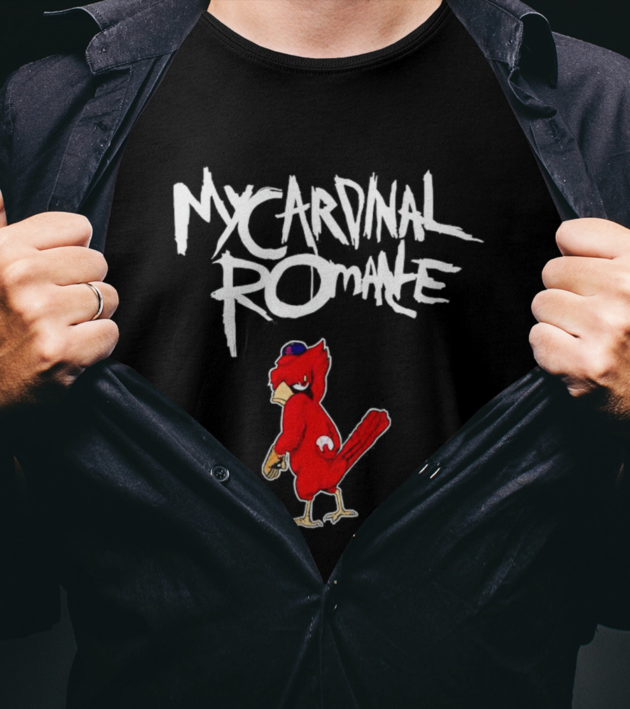My Cardinal Romance Bird Influenced By Emo Band T-Shirt