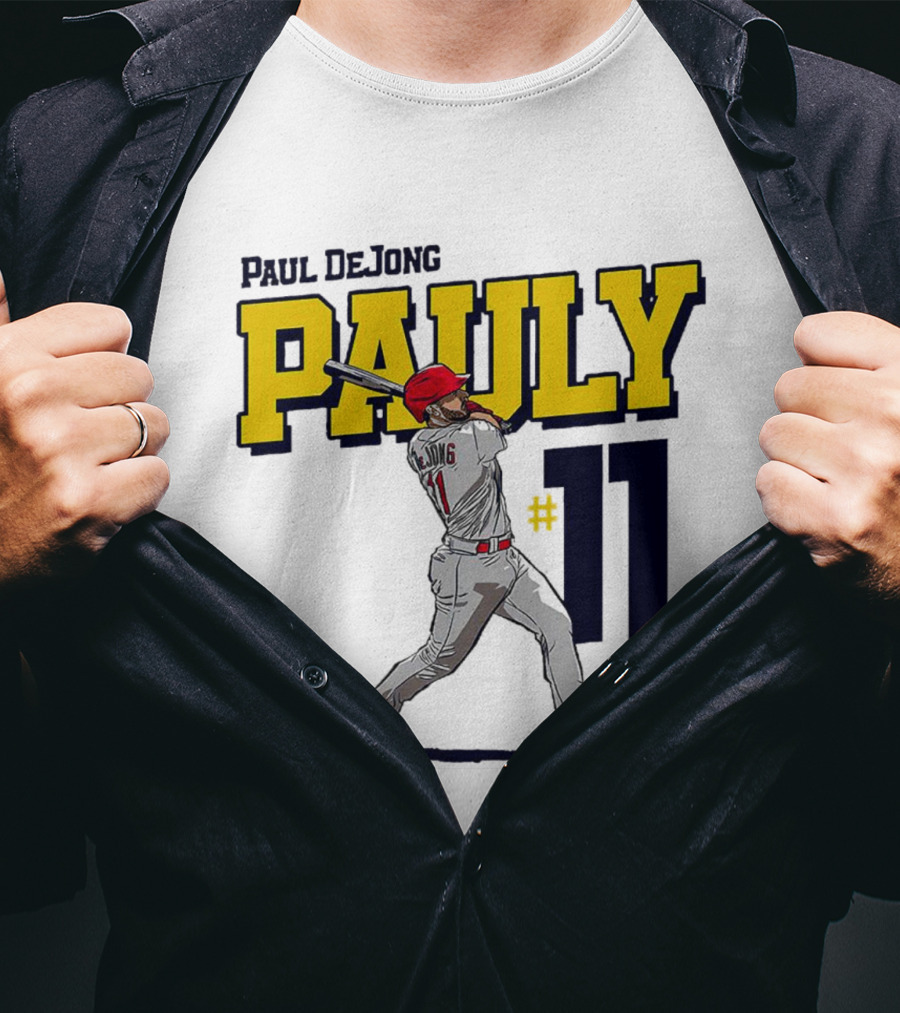 Paul DeJong Pauly #11 St. Louis Cardinals Baseball T-Shirt