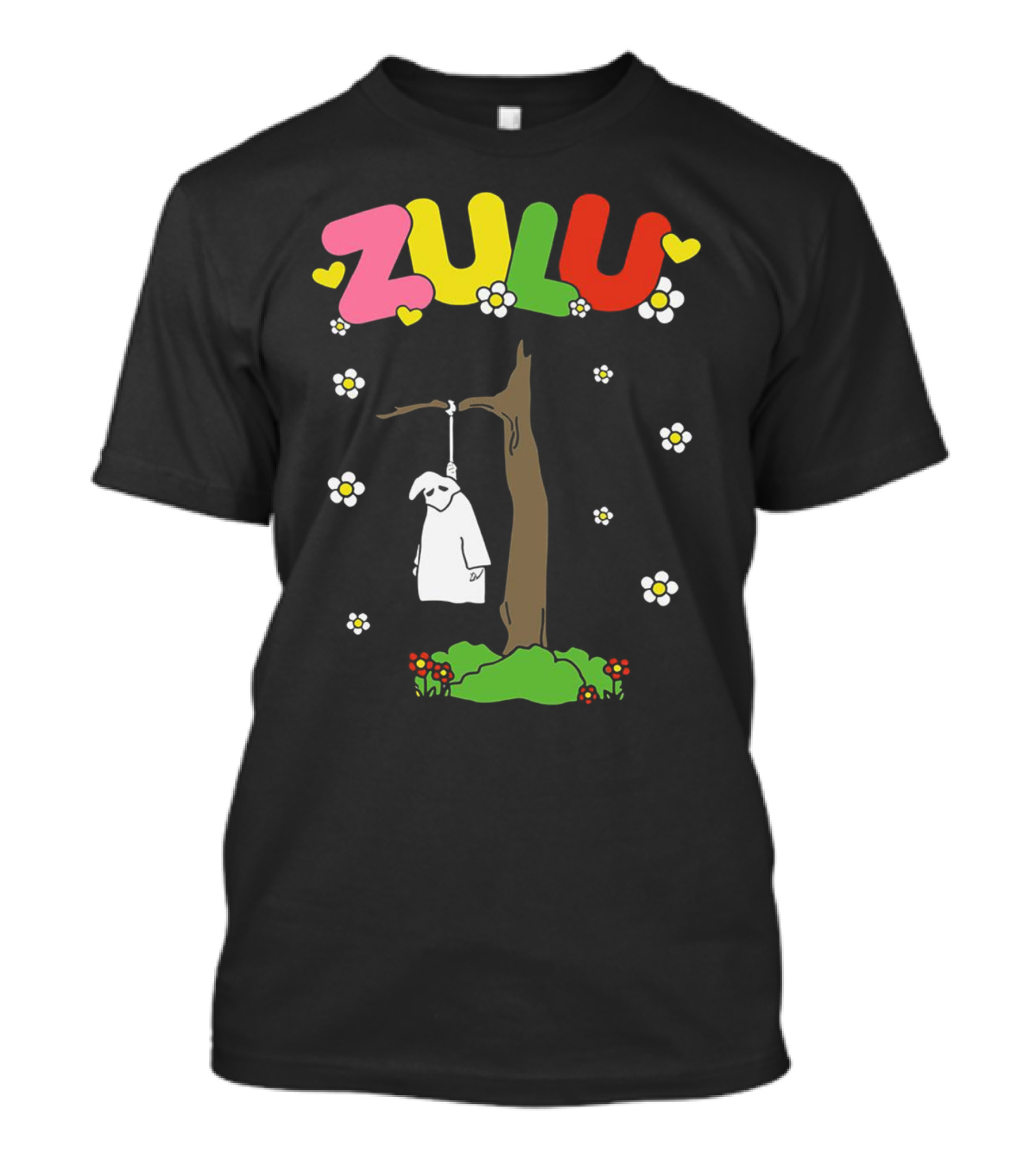 Zulu Flower Power Hanging Klansman T-Shirt