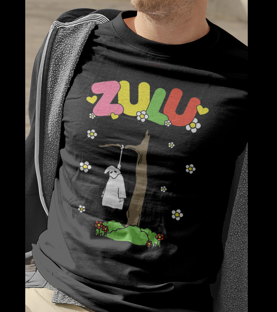 Zulu Flower Power Hanging Klansman T-Shirt